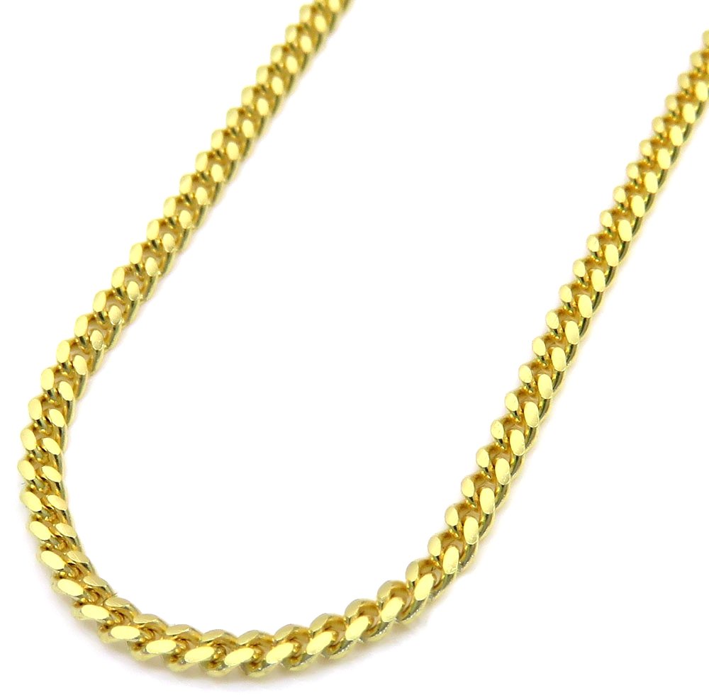 Solid 14K Gold Vermeil Sterling Silver Rope Diamond-Cut Necklace Chains 1.5 MM - 5.5MM, Gold Chain for Men & Women, Made In Italy, Next Level Jewelry 