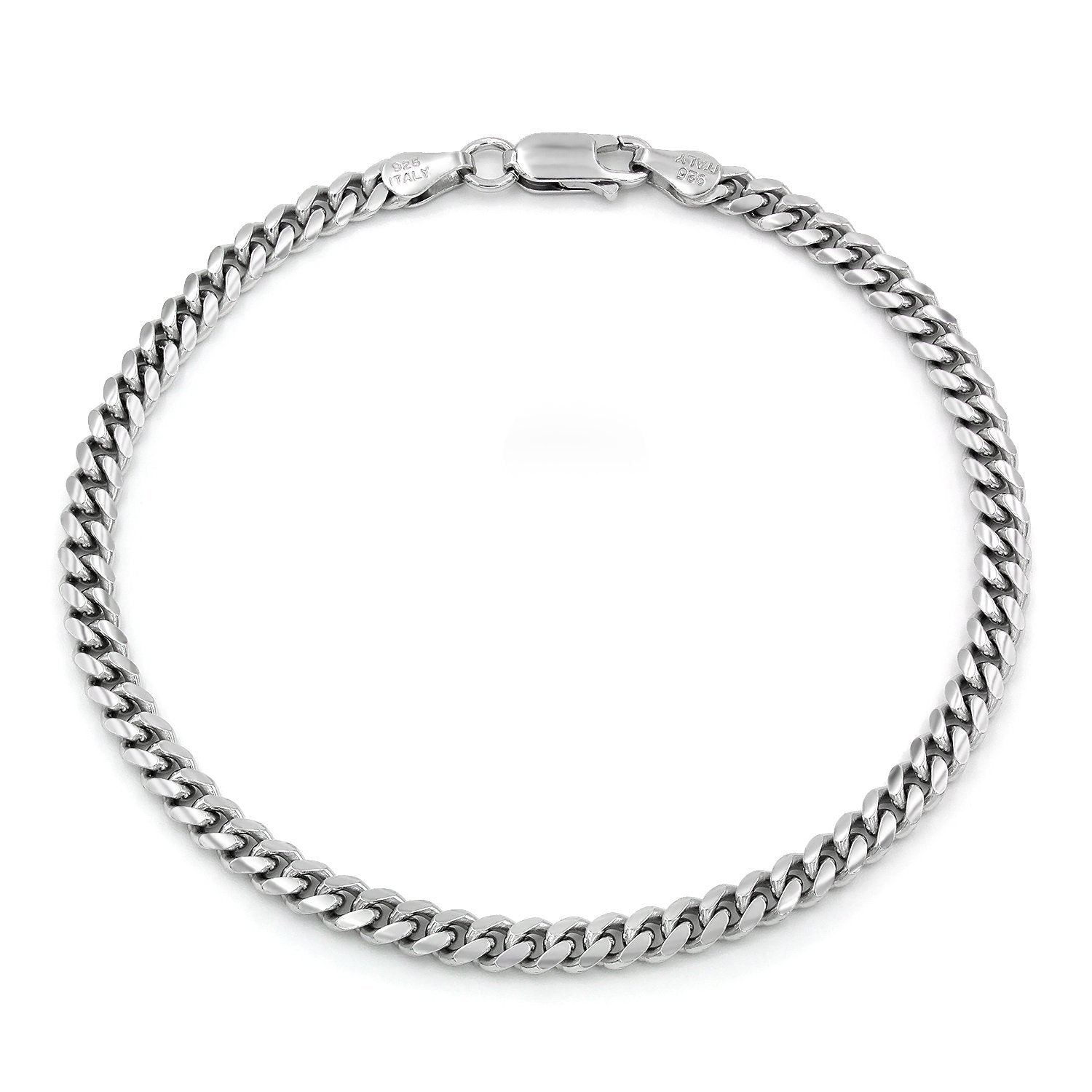 Men's Miami Cuban Bracelet in Sterling Silver