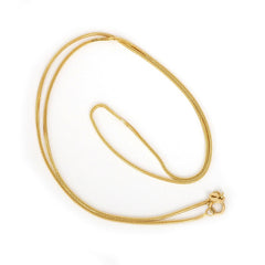 14K Yellow Gold 0.8mm Foxtail Chain