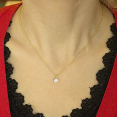 14K Yellow Gold 1.5mm Forsantina Cable Chain
