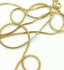 14K Yellow Gold 0.8mm Foxtail Chain