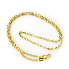 10K Yellow Gold 2.5mm Rolo Chain