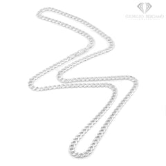 925 Sterling Silver Solid Cuban 5mm ITProLux Curb Link Chain