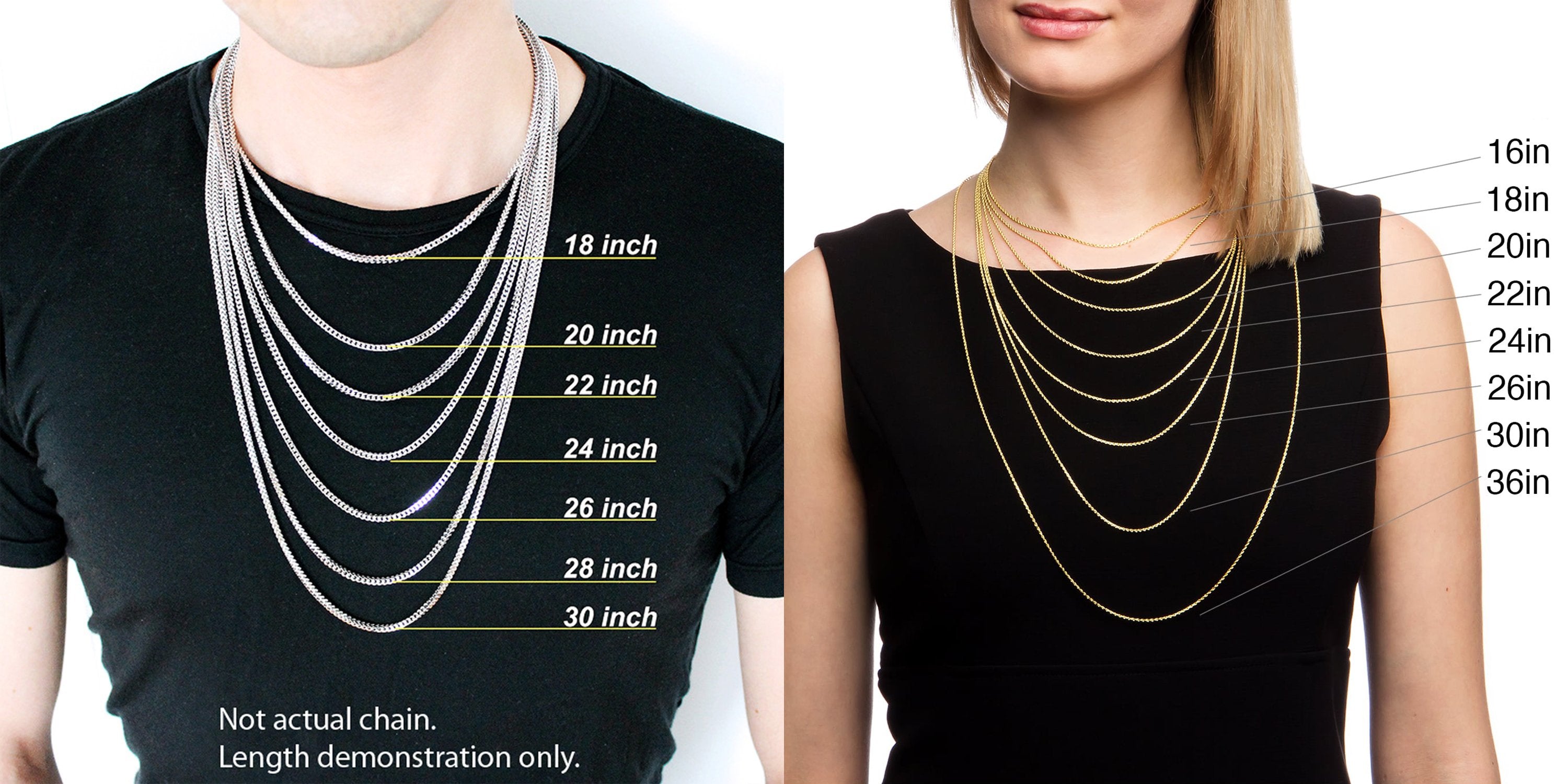 Solid Rope Chain Necklace 10K Yellow Gold 18